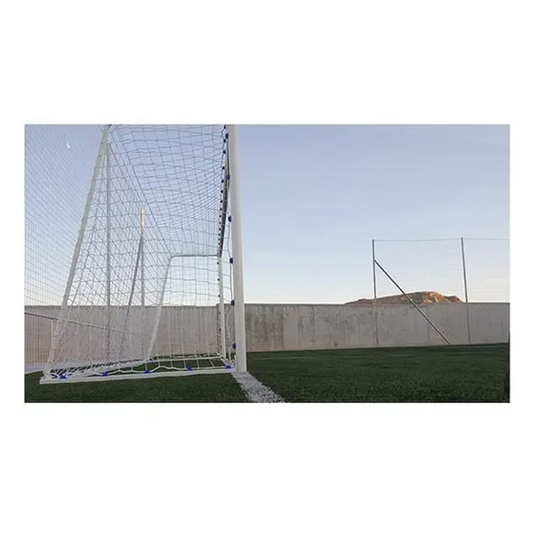 Ensemble de buts de football 11 règlements de tube 100mm métalliques portables en métal